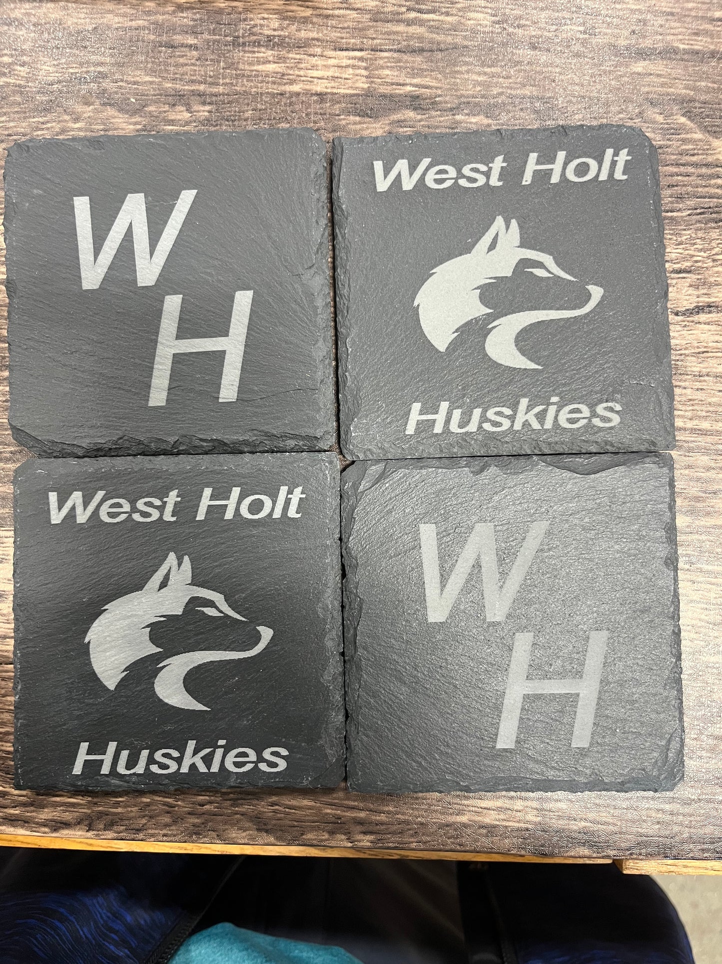 West Holt Husky Slate Coasters